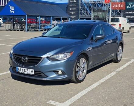 Синий Мазда 6, объемом двигателя 2.49 л и пробегом 239 тыс. км за 11500 $, фото 1 на Automoto.ua
