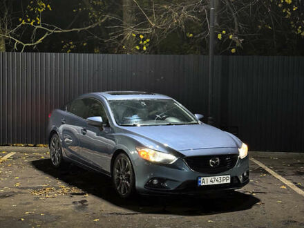 Синий Мазда 6, объемом двигателя 2.49 л и пробегом 178 тыс. км за 10800 $, фото 1 на Automoto.ua
