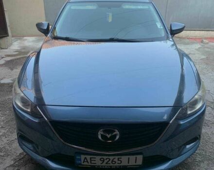 Синий Мазда 6, объемом двигателя 2.5 л и пробегом 214 тыс. км за 11000 $, фото 1 на Automoto.ua