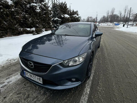 Синий Мазда 6, объемом двигателя 2.49 л и пробегом 197 тыс. км за 11300 $, фото 1 на Automoto.ua