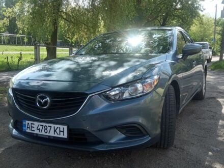 Синий Мазда 6, объемом двигателя 2.5 л и пробегом 180 тыс. км за 11300 $, фото 1 на Automoto.ua