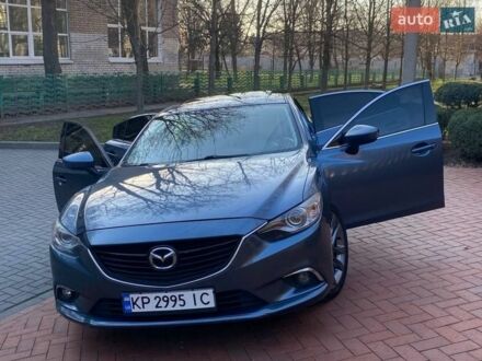Синий Мазда 6, объемом двигателя 2.49 л и пробегом 230 тыс. км за 11200 $, фото 1 на Automoto.ua