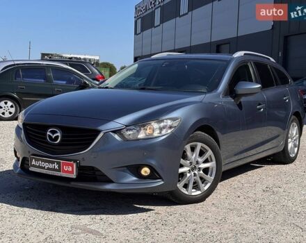 Синій Мазда 6, об'ємом двигуна 2.2 л та пробігом 292 тис. км за 8490 $, фото 1 на Automoto.ua