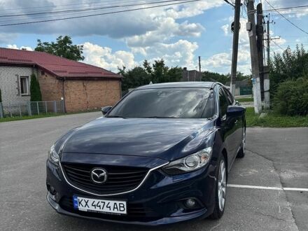 Синій Мазда 6, об'ємом двигуна 2.49 л та пробігом 170 тис. км за 12000 $, фото 1 на Automoto.ua