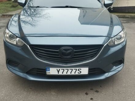 Синий Мазда 6, объемом двигателя 2.5 л и пробегом 212 тыс. км за 10700 $, фото 1 на Automoto.ua