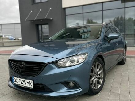 Синий Мазда 6, объемом двигателя 2.19 л и пробегом 291 тыс. км за 9900 $, фото 1 на Automoto.ua