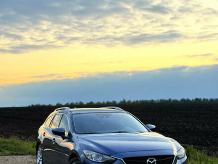 Синий Мазда 6, объемом двигателя 2.19 л и пробегом 251 тыс. км за 11500 $, фото 1 на Automoto.ua