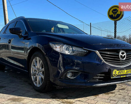 Синий Мазда 6, объемом двигателя 2.19 л и пробегом 234 тыс. км за 9600 $, фото 1 на Automoto.ua