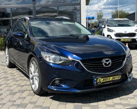 Синій Мазда 6, об'ємом двигуна 2.2 л та пробігом 223 тис. км за 11800 $, фото 1 на Automoto.ua