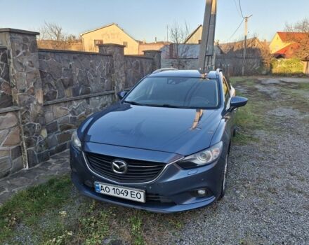Синій Мазда 6, об'ємом двигуна 2.2 л та пробігом 220 тис. км за 10500 $, фото 1 на Automoto.ua