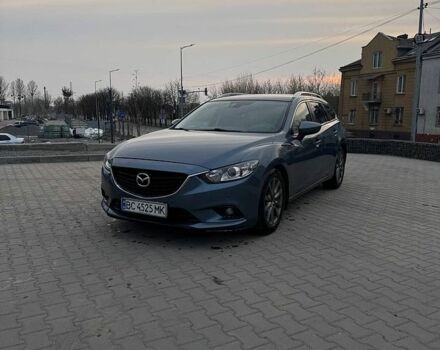 Синий Мазда 6, объемом двигателя 2.19 л и пробегом 280 тыс. км за 9700 $, фото 1 на Automoto.ua