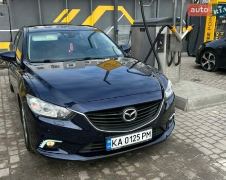 Синий Мазда 6, объемом двигателя 2 л и пробегом 178 тыс. км за 9500 $, фото 1 на Automoto.ua
