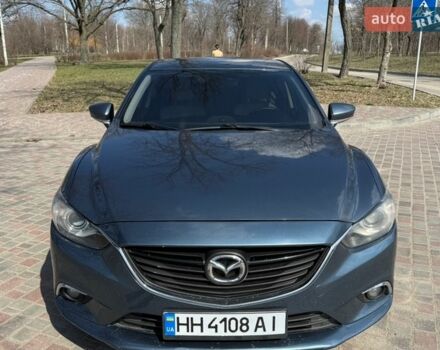Синий Мазда 6, объемом двигателя 2.49 л и пробегом 183 тыс. км за 9500 $, фото 1 на Automoto.ua