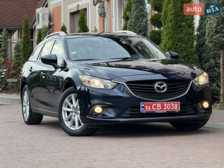 Мазда 6 2014 в Стрые на Automoto.ua Синий Мазда 6, объемом двигателя 2.18 л и пробегом 213 тыс. км за 9900 $, фото 1 на Automoto.ua