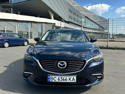 Синий Мазда 6, объемом двигателя 2.19 л и пробегом 256 тыс. км за 11400 $, фото 1 на Automoto.ua