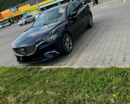 Синий Мазда 6, объемом двигателя 2.49 л и пробегом 88 тыс. км за 9500 $, фото 1 на Automoto.ua