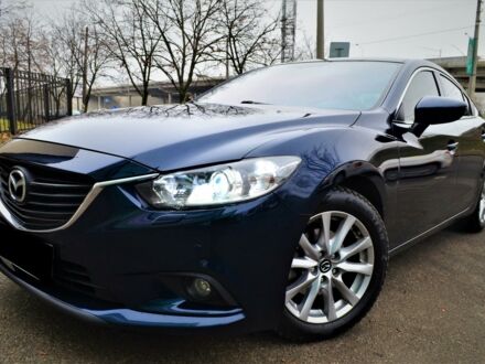 Синий Мазда 6, объемом двигателя 2 л и пробегом 59 тыс. км за 15900 $, фото 1 на Automoto.ua