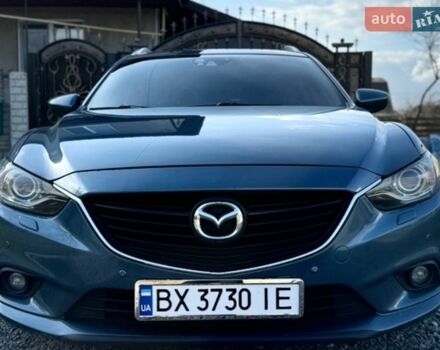Синій Мазда 6, об'ємом двигуна 2.2 л та пробігом 209 тис. км за 11500 $, фото 1 на Automoto.ua