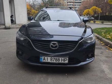 Синий Мазда 6, объемом двигателя 2 л и пробегом 251 тыс. км за 9900 $, фото 1 на Automoto.ua