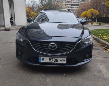 Синий Мазда 6, объемом двигателя 2 л и пробегом 251 тыс. км за 9900 $, фото 1 на Automoto.ua