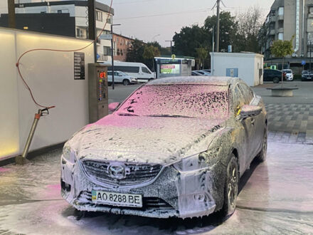 Синий Мазда 6, объемом двигателя 2 л и пробегом 157 тыс. км за 11500 $, фото 1 на Automoto.ua