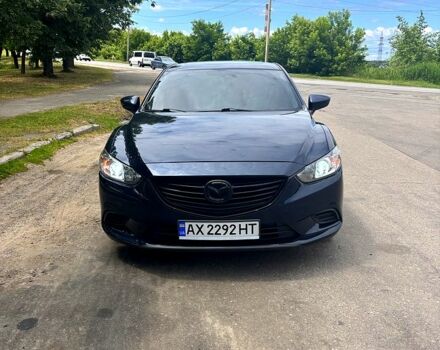 Синий Мазда 6, объемом двигателя 2.5 л и пробегом 275 тыс. км за 10500 $, фото 1 на Automoto.ua