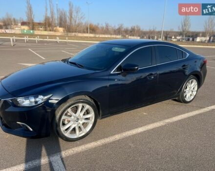 Синий Мазда 6, объемом двигателя 2.49 л и пробегом 252 тыс. км за 10500 $, фото 1 на Automoto.ua