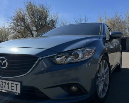 Синий Мазда 6, объемом двигателя 2.5 л и пробегом 260 тыс. км за 9500 $, фото 1 на Automoto.ua