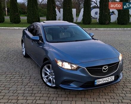 Синий Мазда 6, объемом двигателя 2.49 л и пробегом 209 тыс. км за 11599 $, фото 1 на Automoto.ua