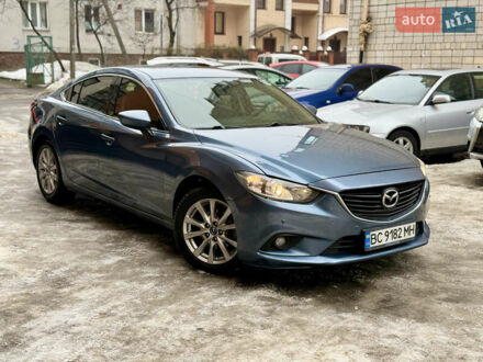 Синий Мазда 6, объемом двигателя 2.49 л и пробегом 272 тыс. км за 8200 $, фото 1 на Automoto.ua