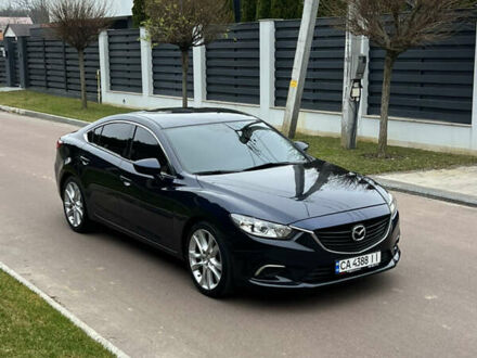 Синий Мазда 6, объемом двигателя 2.49 л и пробегом 260 тыс. км за 10000 $, фото 1 на Automoto.ua