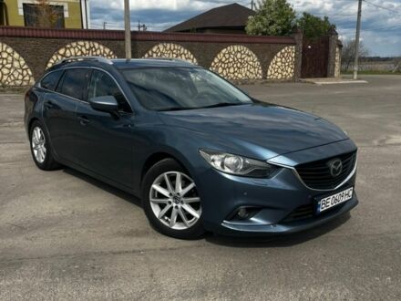 Синий Мазда 6, объемом двигателя 2.18 л и пробегом 273 тыс. км за 11599 $, фото 1 на Automoto.ua