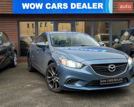 Синий Мазда 6, объемом двигателя 2.49 л и пробегом 147 тыс. км за 11500 $, фото 1 на Automoto.ua