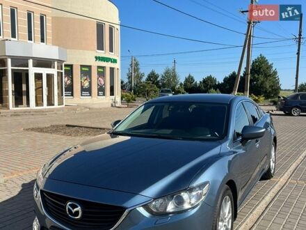 Синий Мазда 6, объемом двигателя 2 л и пробегом 190 тыс. км за 11000 $, фото 1 на Automoto.ua