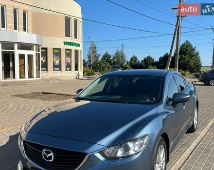Синий Мазда 6, объемом двигателя 2 л и пробегом 190 тыс. км за 11000 $, фото 1 на Automoto.ua