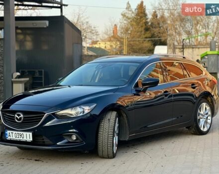 Синий Мазда 6, объемом двигателя 2.18 л и пробегом 265 тыс. км за 12000 $, фото 1 на Automoto.ua