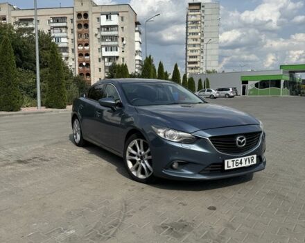 Синій Мазда 6, об'ємом двигуна 2.2 л та пробігом 210 тис. км за 5500 $, фото 1 на Automoto.ua