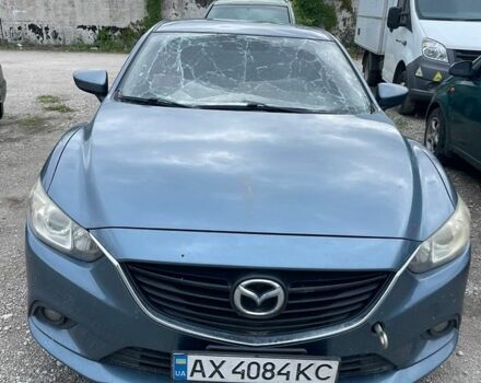 Синий Мазда 6, объемом двигателя 2.49 л и пробегом 225 тыс. км за 4200 $, фото 1 на Automoto.ua