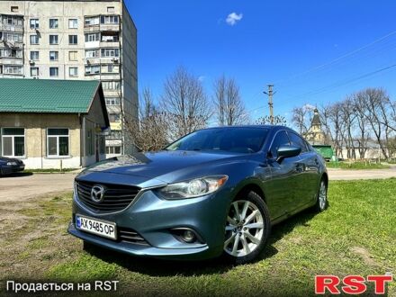 Синий Мазда 6, объемом двигателя 2.5 л и пробегом 194 тыс. км за 12000 $, фото 1 на Automoto.ua