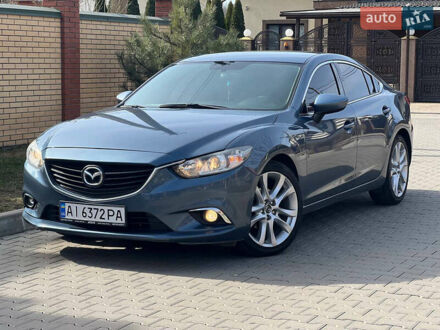 Мазда 6 2014 в Белой Церкве на Automoto.ua Синий Мазда 6, объемом двигателя 2.49 л и пробегом 166 тыс. км за 10200 $, фото 1 на Automoto.ua