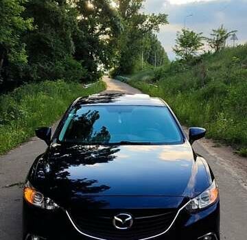 Синий Мазда 6, объемом двигателя 2.49 л и пробегом 170 тыс. км за 12000 $, фото 1 на Automoto.ua