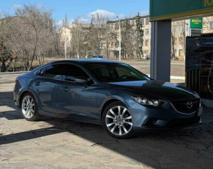 Синий Мазда 6, объемом двигателя 2.5 л и пробегом 97 тыс. км за 12000 $, фото 1 на Automoto.ua
