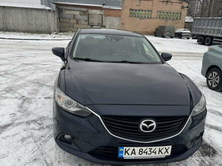 Синій Мазда 6, об'ємом двигуна 2.49 л та пробігом 176 тис. км за 13700 $, фото 1 на Automoto.ua