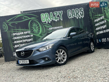 Синий Мазда 6, объемом двигателя 2 л и пробегом 226 тыс. км за 12200 $, фото 1 на Automoto.ua
