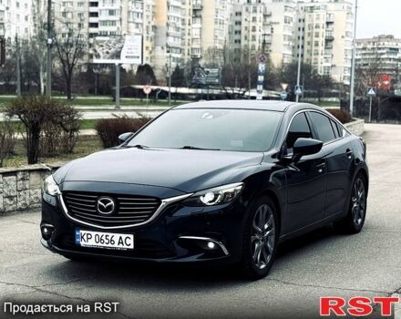 Синий Мазда 6, объемом двигателя 2.5 л и пробегом 180 тыс. км за 15500 $, фото 1 на Automoto.ua