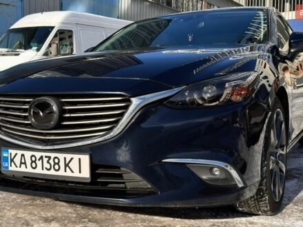 Синій Мазда 6, об'ємом двигуна 2.49 л та пробігом 201 тис. км за 14500 $, фото 1 на Automoto.ua