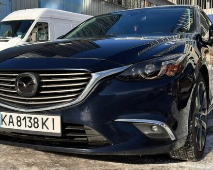 Синий Мазда 6, объемом двигателя 2.49 л и пробегом 201 тыс. км за 14500 $, фото 1 на Automoto.ua