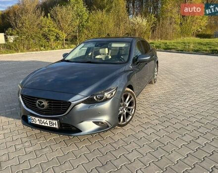 Синий Мазда 6, объемом двигателя 2.5 л и пробегом 183 тыс. км за 17500 $, фото 1 на Automoto.ua