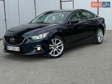 Синий Мазда 6, объемом двигателя 2.49 л и пробегом 98 тыс. км за 12400 $, фото 1 на Automoto.ua