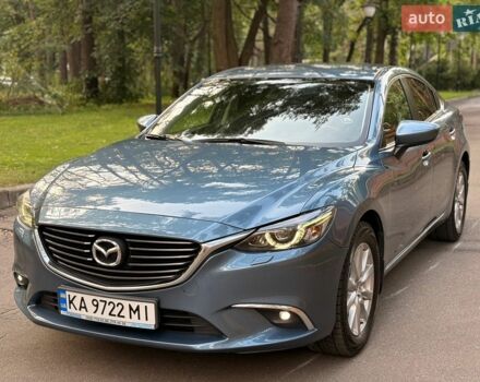Синій Мазда 6, об'ємом двигуна 2.19 л та пробігом 160 тис. км за 11500 $, фото 1 на Automoto.ua